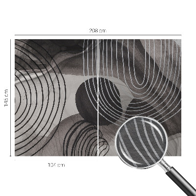 Moderne Vlies-Fototapete Harmonie der Formen