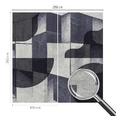 Motivtapete mit geometrischem Symmetrie‑motiv