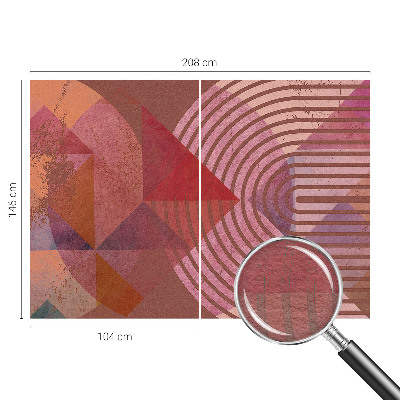 Wand-Fototapete Abstrakte Formen