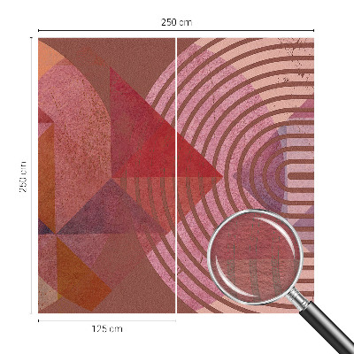 Wand-Fototapete Abstrakte Formen