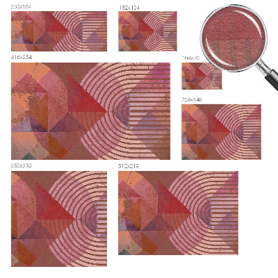 Wand-Fototapete Abstrakte Formen