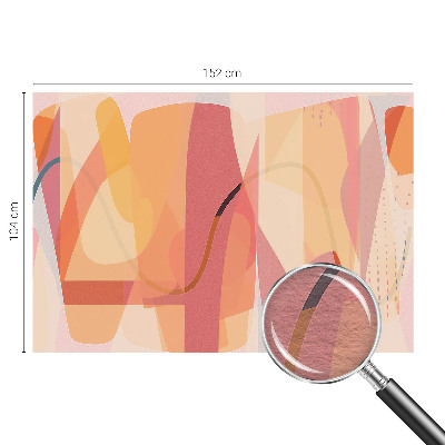 Vlies-Fototapete mit farbenfroher abstrakter Illustration