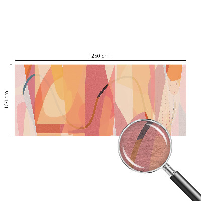 Vlies-Fototapete mit farbenfroher abstrakter Illustration