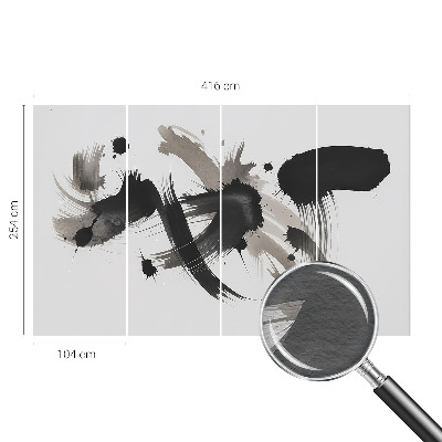 Fototapete nach Maß mit abstraktem Ausdrucksdesign