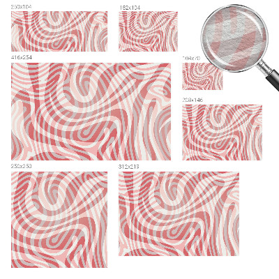 Fototapete Wellenlinien