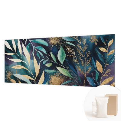 Fototapete fürs Schlafzimmer Botanische Blätter