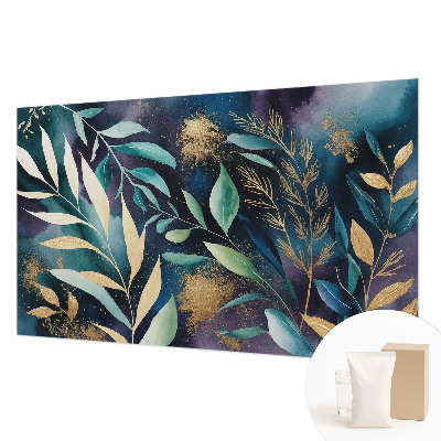 Fototapete fürs Schlafzimmer Botanische Blätter