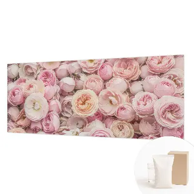 Fototapete aus Vlies mit einem Motiv aus wunderschönen Blumen