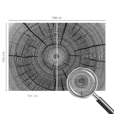 Motivtapete aus Vlies Harmonie des Waldes