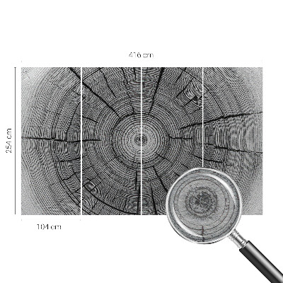 Motivtapete aus Vlies Harmonie des Waldes