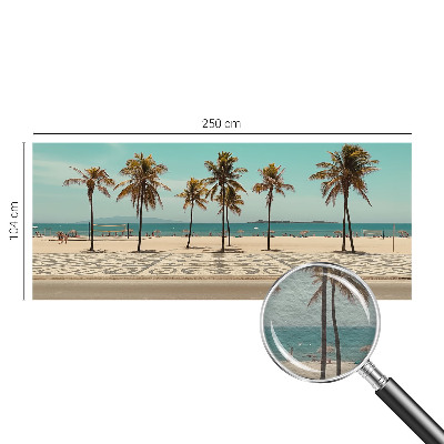 Vlies-Fototapete nach Maß mit Motiv eines Palmenstrandes
