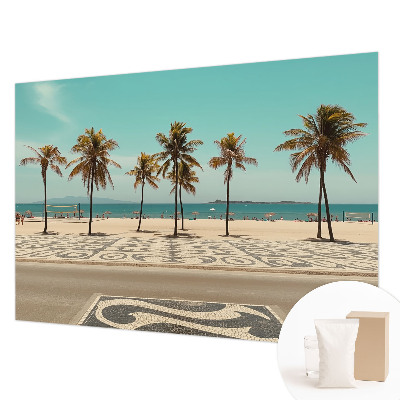 Vlies-Fototapete nach Maß mit Motiv eines Palmenstrandes