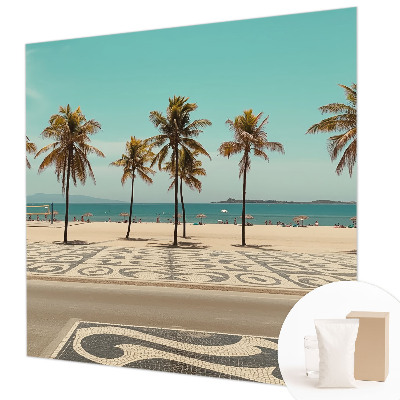 Vlies-Fototapete nach Maß mit Motiv eines Palmenstrandes