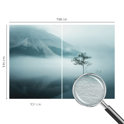 Fototapete fürs Schlafzimmer mit dem Motiv „Mystik der Natur“
