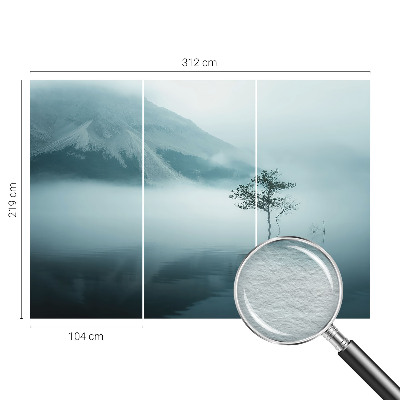 Fototapete fürs Schlafzimmer mit dem Motiv „Mystik der Natur“