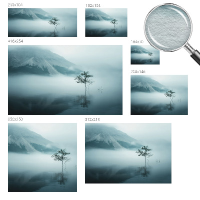 Fototapete fürs Schlafzimmer mit dem Motiv „Mystik der Natur“