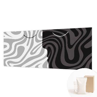 Vlies-Fototapete fürs Schlafzimmer Abstrakte Gesichter