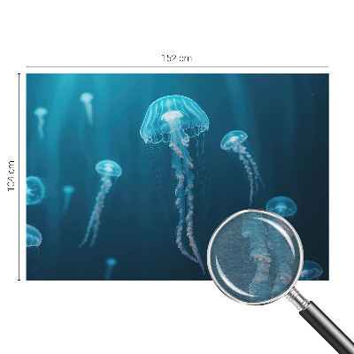 Vliestapete fürs Wohnzimmer mit maritimem Motiv in eleganten Farben