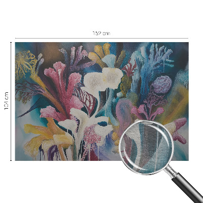 Moderne Vlies-Fototapete Blumenexplosion