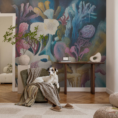 Moderne Vlies-Fototapete Blumenexplosion