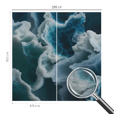 Bedruckte Vlies-Fototapete Meereswellen