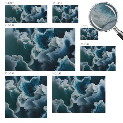 Bedruckte Vlies-Fototapete Meereswellen