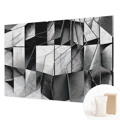 Wand-Fototapete mit geometrischer abstraktion