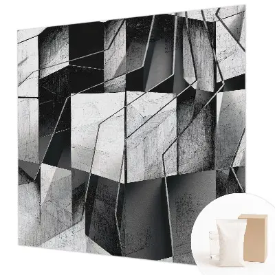 Wand-Fototapete mit geometrischer abstraktion