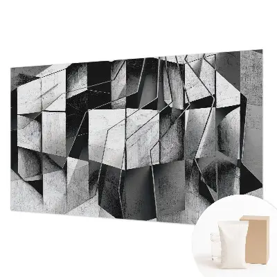 Wand-Fototapete mit geometrischer abstraktion