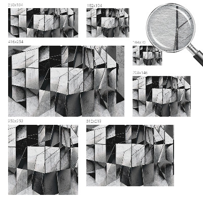 Wand-Fototapete Geometrische Abstraktion