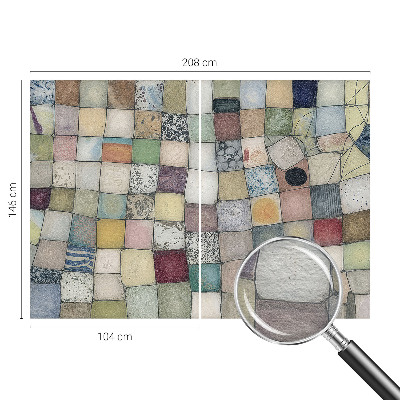 Fototapete Farbenfrohes Mosaik