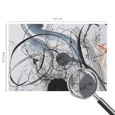 Vlies-Fototapete Ausdrucksstarke Abstraktion