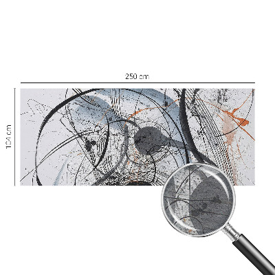 Vlies-Fototapete Ausdrucksstarke Abstraktion