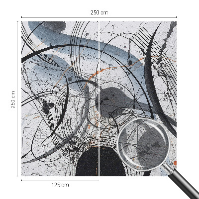 Vlies-Fototapete Ausdrucksstarke Abstraktion