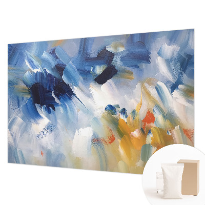 Motivtapete aus Vlies Bunte Pinselstriche