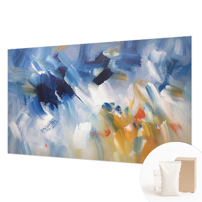 Motivtapete aus Vlies Bunte Pinselstriche