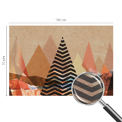 Vlies-Fototapete nach Maß mit abstrakter Landschaft als Motiv