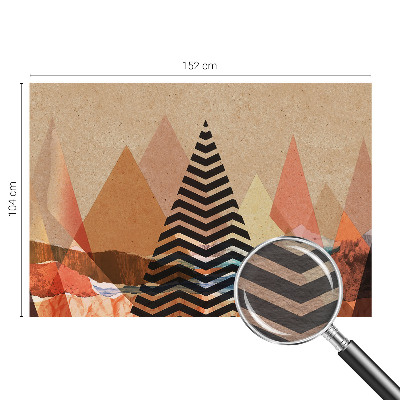 Vlies-Fototapete nach Maß mit abstrakter Landschaft als Motiv