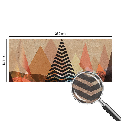 Vlies-Fototapete nach Maß mit abstrakter Landschaft als Motiv