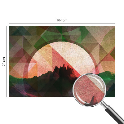 Bedruckte Vlies-Fototapete Malerische Hügel