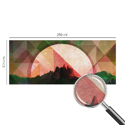 Bedruckte Vlies-Fototapete Malerische Hügel