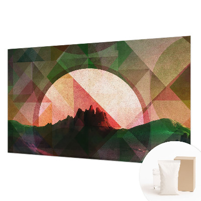 Bedruckte Vlies-Fototapete Malerische Hügel