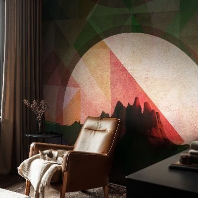 Bedruckte Vlies-Fototapete Malerische Hügel