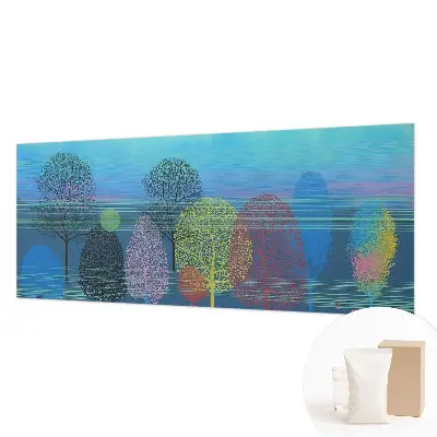 Motivtapete aus Vlies in bunten Farben mit harmonischem Design
