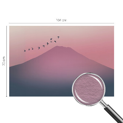 Fototapete fürs Kinderzimmer Bergwesten