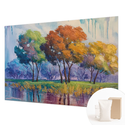 Motivtapete aus Vlies Baumabstraktion