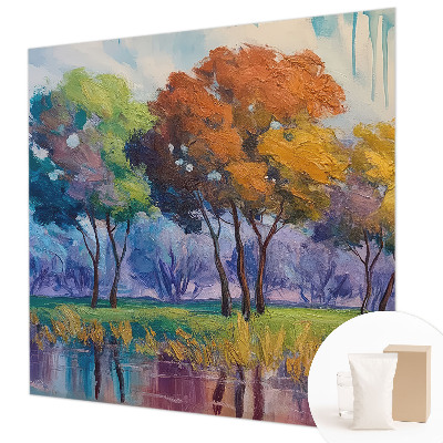 Motivtapete aus Vlies Baumabstraktion