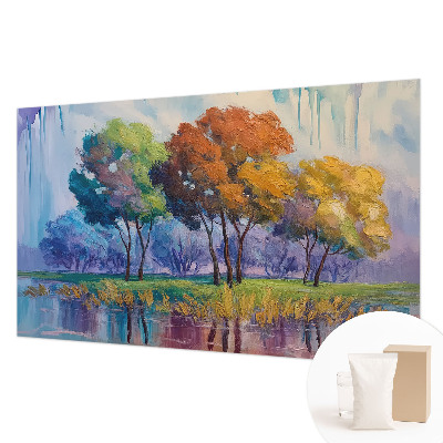 Motivtapete aus Vlies Baumabstraktion