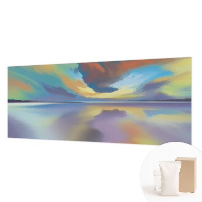 Fototapete aus Vlies Regenbogen-Sonnenuntergang