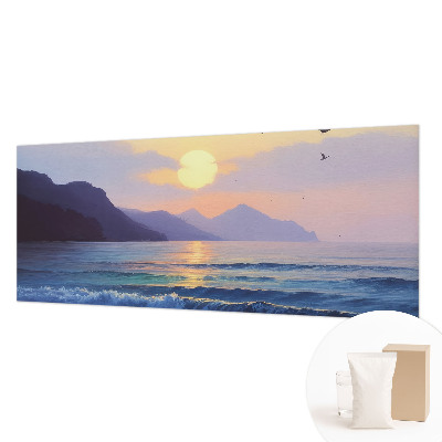 Vlies-Fototapete fürs Wohnzimmer mit Motiv „Sea West“